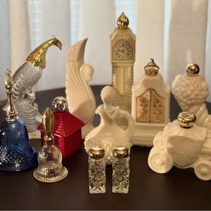 Set of 12 Vintage Avon Bottles